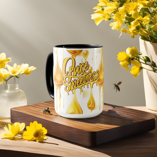 Caneca Puro Sweetness Drop of Honey Mug: Honey Cascade (Criador carregado)