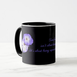 Caneca Púrpura Petunia - Café Mug