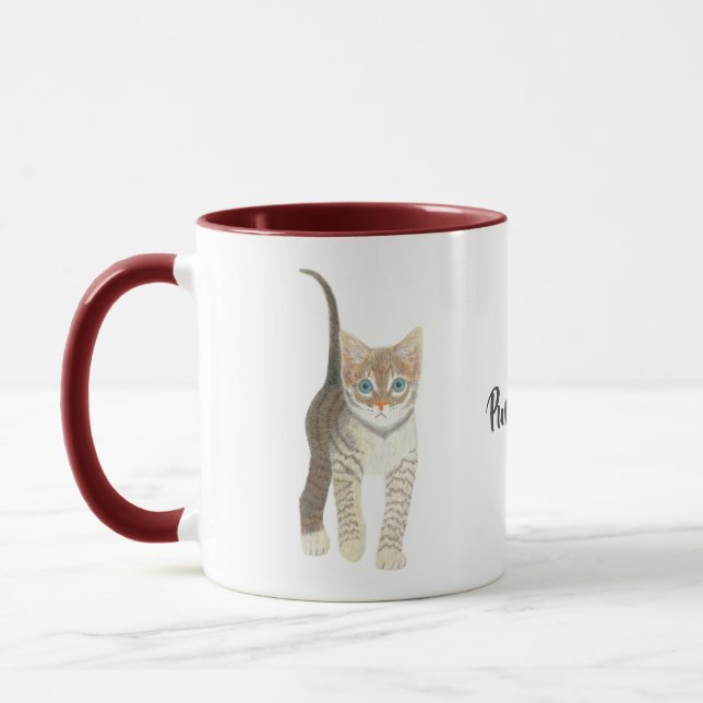 Caneca Purrfect Tabby Kitten Mug (Esquerda)