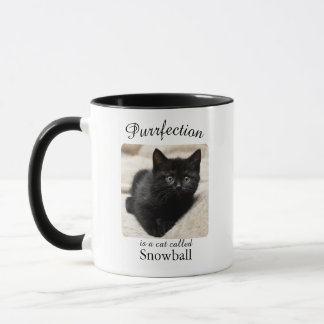 Caneca Purrfection Is a Cat Personalised Mug