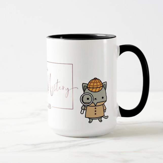 Caneca Purrlock & The Cozy Mystery Book Club (Direita)