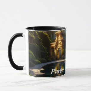 Caneca Purvi's Morning Tea Personalizável