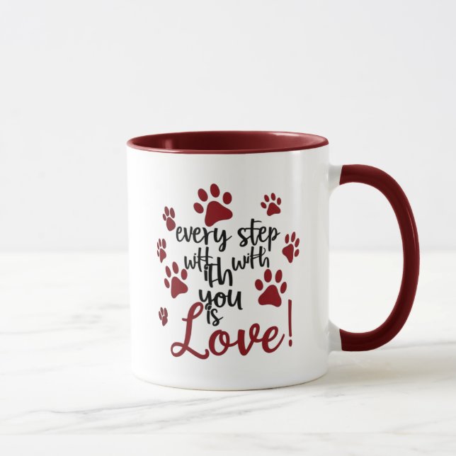Caneca Pw Print Love (Direita)