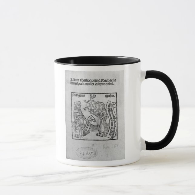 Caneca Pythagoras e música (Direita)