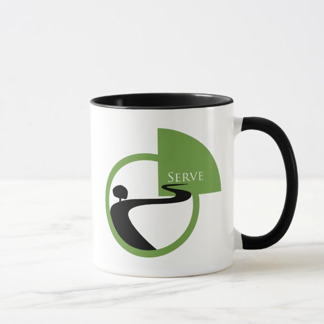 Caneca Quadratos Serve Mug - RH (Direita)