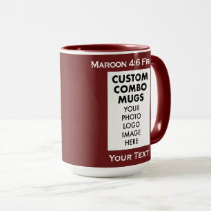 Caneca Quadro de retrato 4:6 do Maroon 5 Combo personaliz