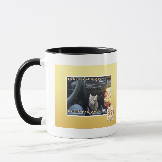 Caneca Quando as flores não forem bastante (Esquerda)