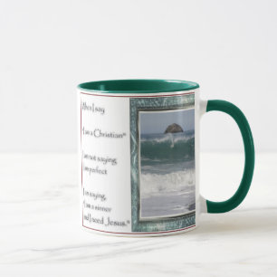 Caneca Quando eu me digo é um cristão