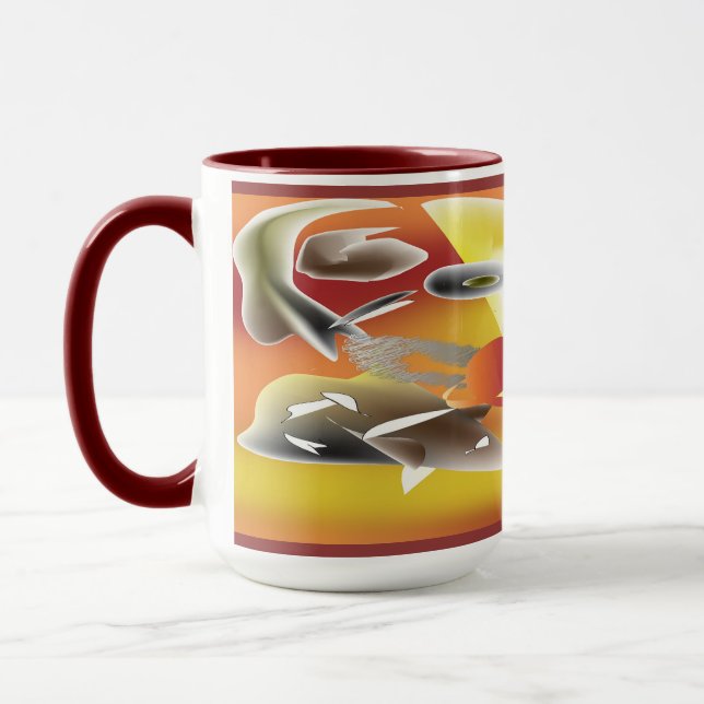 Caneca Quando louco é o estado de ânimo (Esquerda)