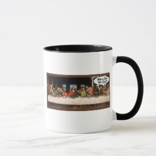 Caneca Quando Nós Comemos? - Última Ceia Engraçada de Fer