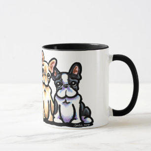 Caneca Quarteto Francês para Bulldog