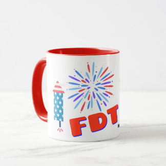 Caneca Quarto de julho do FDT Foxtrot Delta Tango