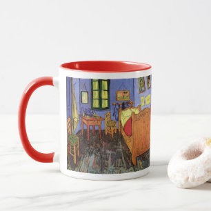 Caneca Quarto de Vincent em Arles por Vincent van Gogh