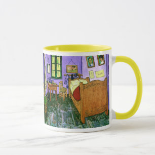 Caneca Quarto em Arles (F483) Van Gogh de Belas Artes