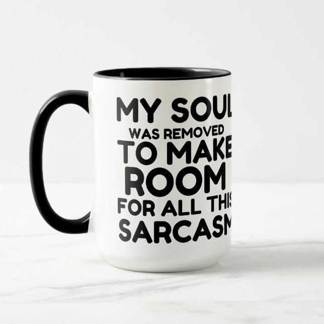 CANECA QUARTO PARA O SARCASM (Esquerda)