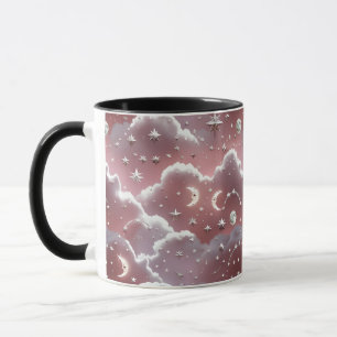 Caneca - Quartzo Rosa Lua Celestial