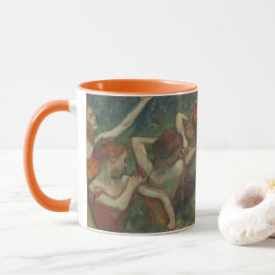 Caneca Quatro dançarinos de Edgar Degas, Balé de Belas 