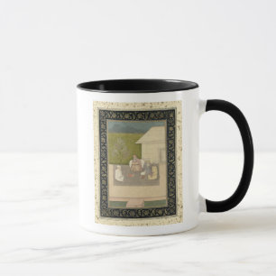 Caneca Quatro homens santamente muçulmanos assentados na