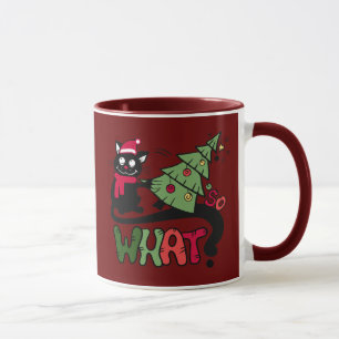 Caneca Que Engraçado Cama de Natal