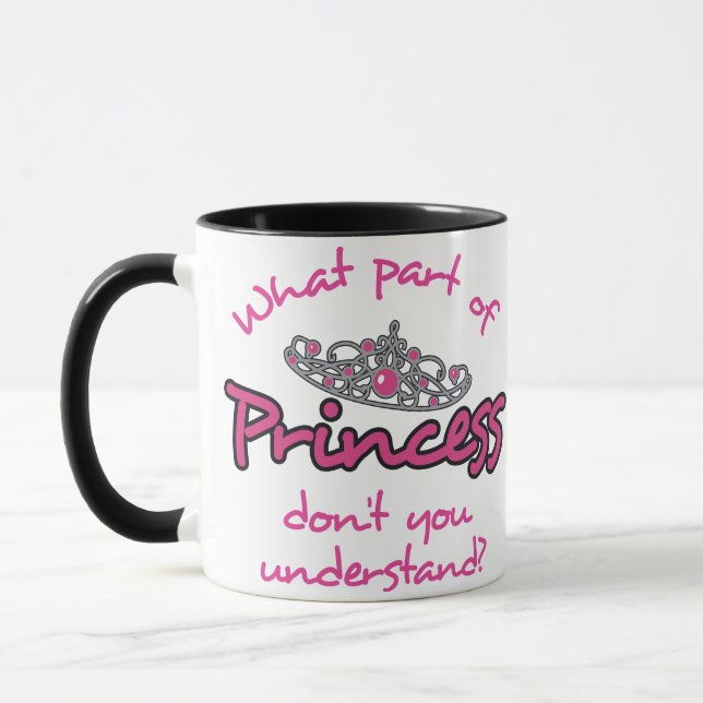 Caneca Que parte da princesa (Esquerda)