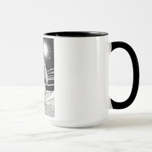 Caneca Que tal "Starlight Journey: An Astronaut's Ques"