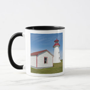 Caneca Quebec, Canadá. Farol Cap D'Espoir.