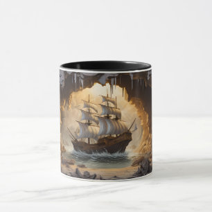 Caneca Quebra de Embarcação Através de Mola 3D