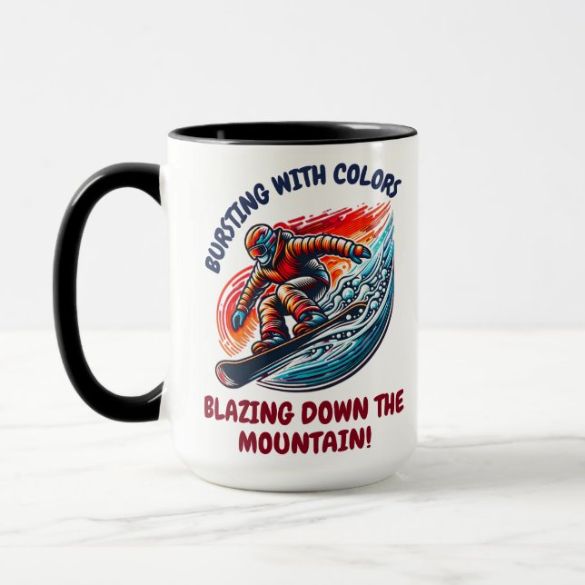 Caneca Quebra dinâmica de cores do empreendimento Snowboa (Esquerda)
