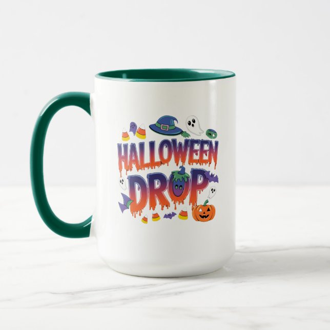 Caneca Queda de Halloween (Esquerda)