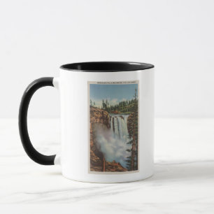 Caneca Quedas de Snoqualmie, WA - ideia das quedas na
