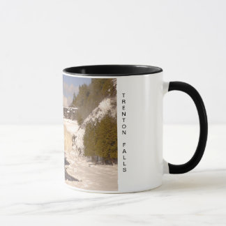 Caneca Quedas de Trenton - quedas altas no inverno