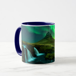 Caneca Quedas   Kirkjufellfoss Waterfall, Islândia