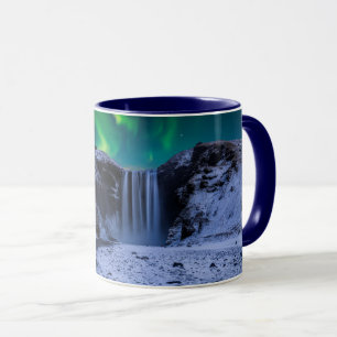 Caneca Quedas   Skógafoss Waterfall