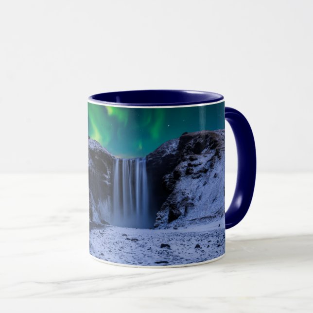Caneca Quedas | Skógafoss Waterfall (Frente Esquerda)