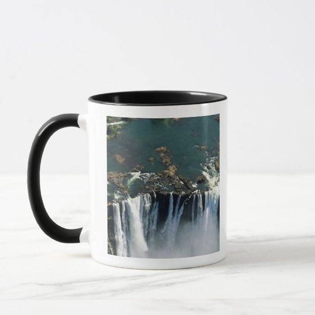 Caneca Quedas Victoria, fronteira da Zâmbia com o Zimbábu (Esquerda)