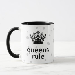 Caneca Queens Rule Crown