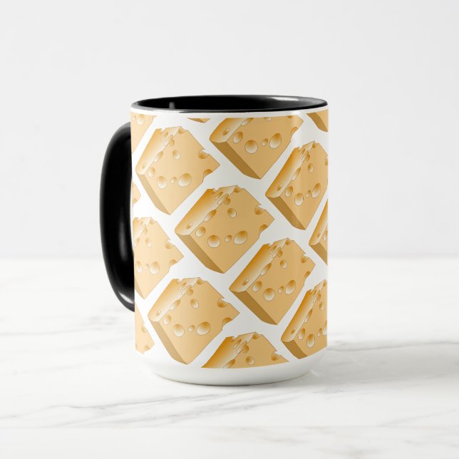 Caneca Queijo suíço (Frente Esquerda)