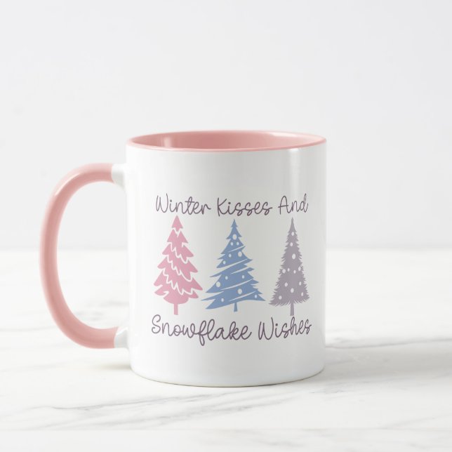 Caneca Queijos de inverno e Flocos de neve (Esquerda)