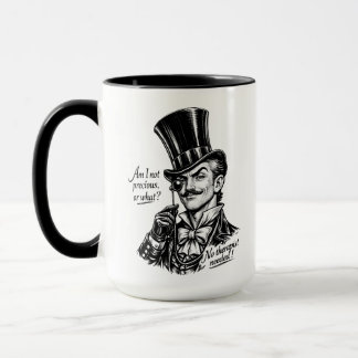 Caneca Quem é precioso?! Caricatura do Lorde espirituoso