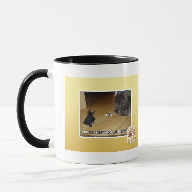 Caneca Quem inventou o lado escuro? (Esquerda)
