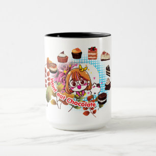 Caneca Quer comer chocolate Cake Mug