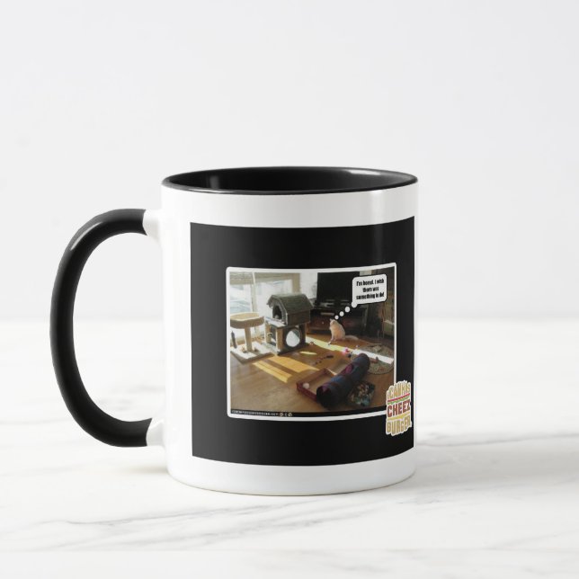 Caneca Queria que houvesse algo a fazer (Esquerda)