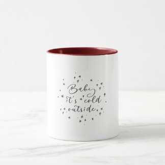 Caneca Querida, está frio fora do Natal
