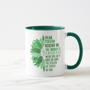 Caneca Querida Pessoa Atrás De Mim Mug
