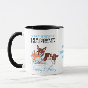 Caneca Querido Chihuahua com Patches Birthday DOG MOM