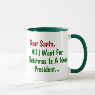 Caneca Querido Papai Noel Tudo o que Quero no Natal é um