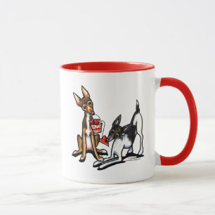 Caneca Queridos de Terrier de rato
