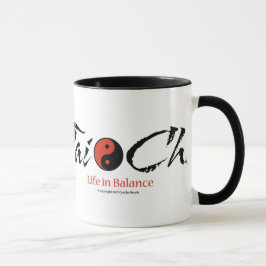 Caneca Qui Yin da TAI/caneca da campainha equilíbrio de