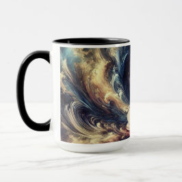 Caneca Quill Caneta Modern Abstrato Art