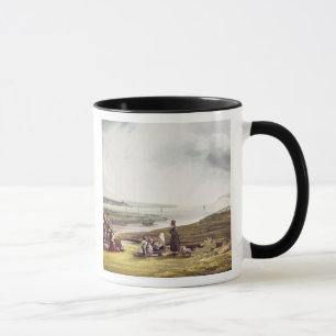 Caneca Quillebeuf, das "vistas no Seine", gravado perto